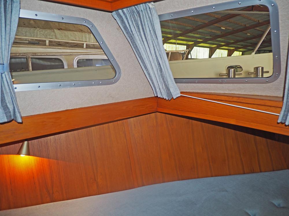Cabin en avant, H&eacute;bergements